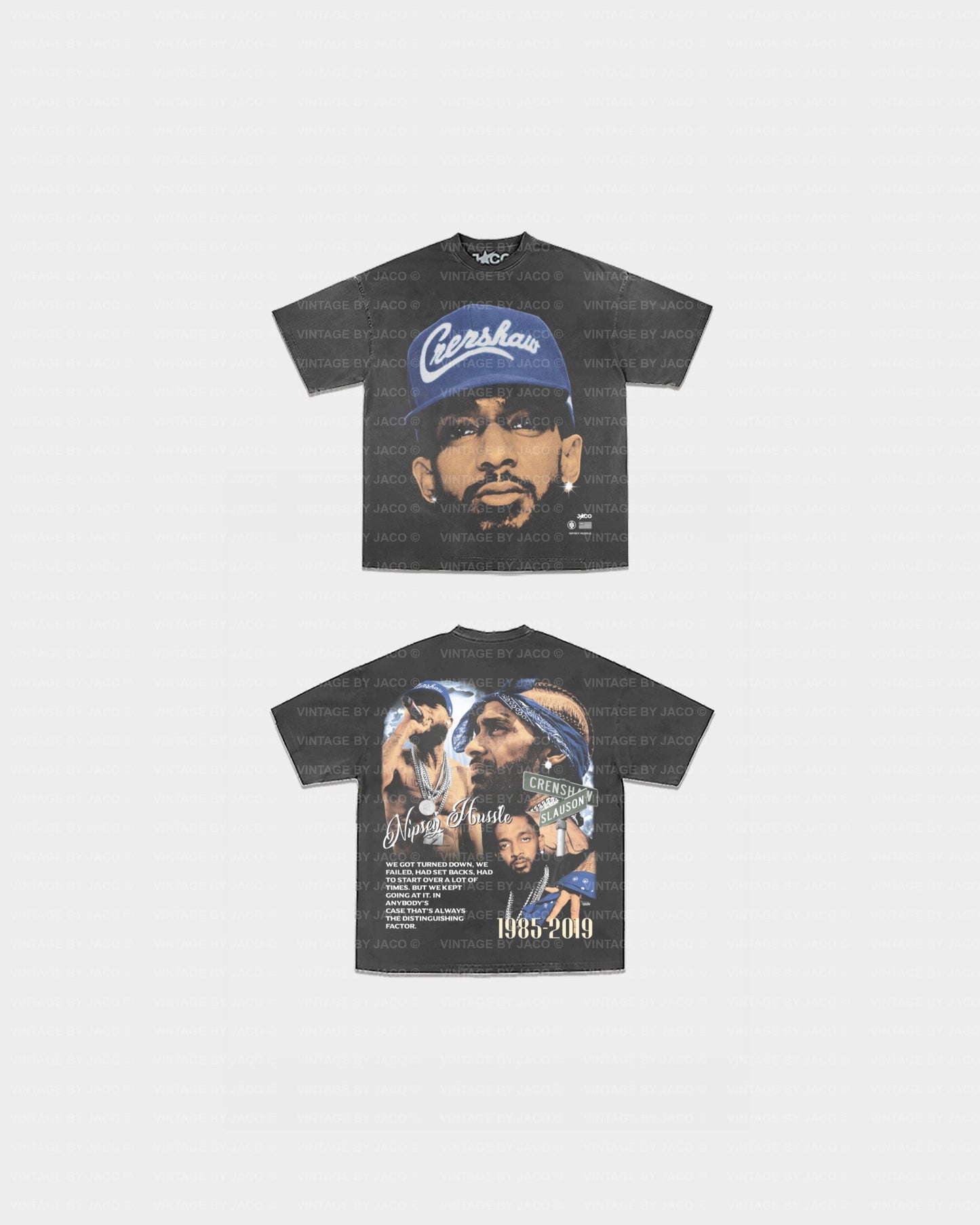 NIPSEY HUSSLE TEE - [DS]