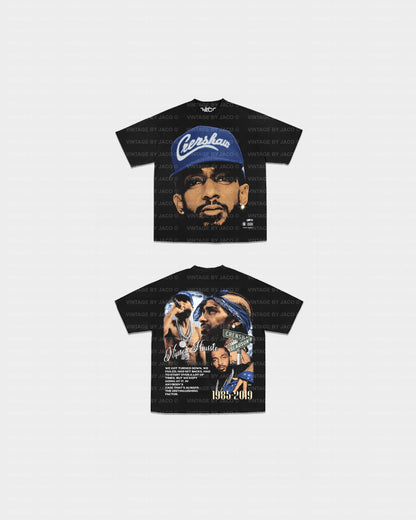 NIPSEY HUSSLE TEE - [DS]