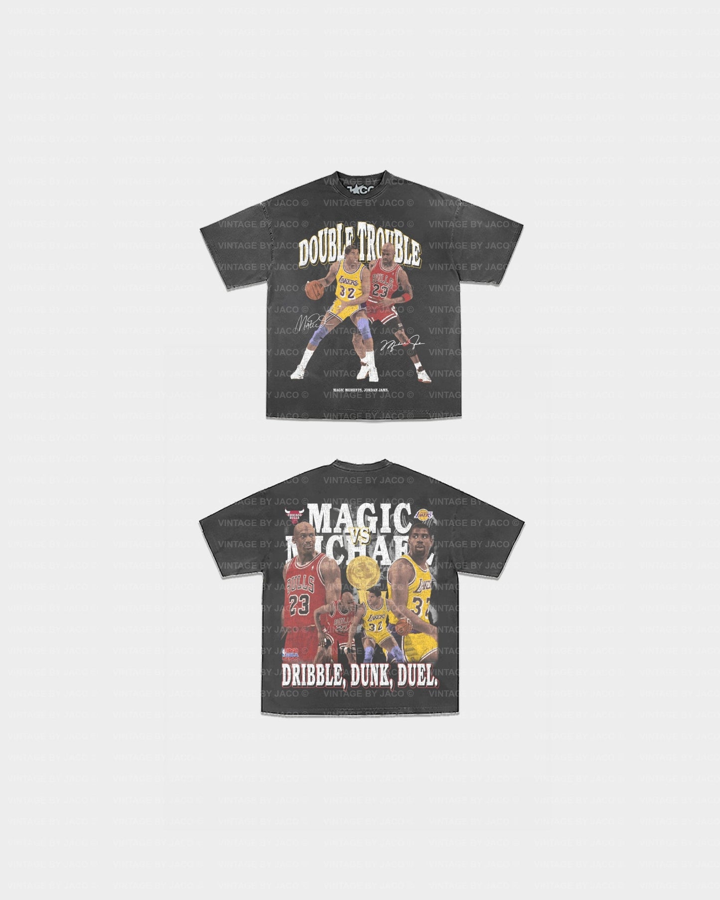 DOUBLE TROUBLE TEE - [DS]