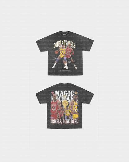 DOUBLE TROUBLE TEE - [DS]