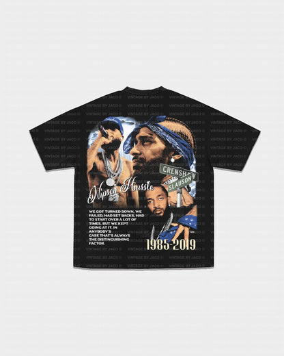 NIPSEY HUSSLE TEE - [DS]